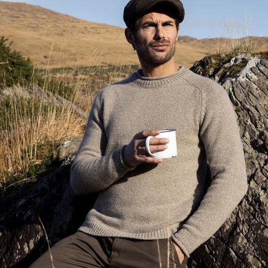 Pull en laine et cachemire - FISHERMAN