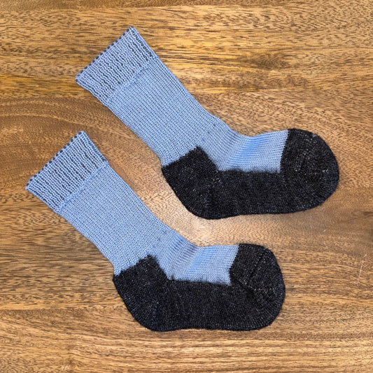 Chaussettes de rando enfant 100% laine - HIRSCH NATUR
