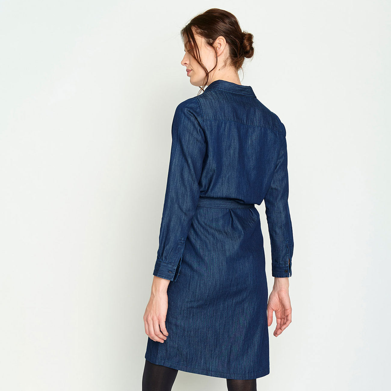 Robe en jeans manches longues JAZZ - GREENBOMB