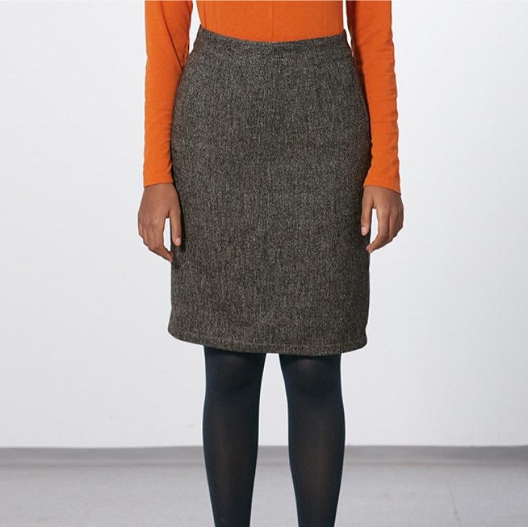 Jupe CALLY en Chanvre/Coton bio - HEMPAGE