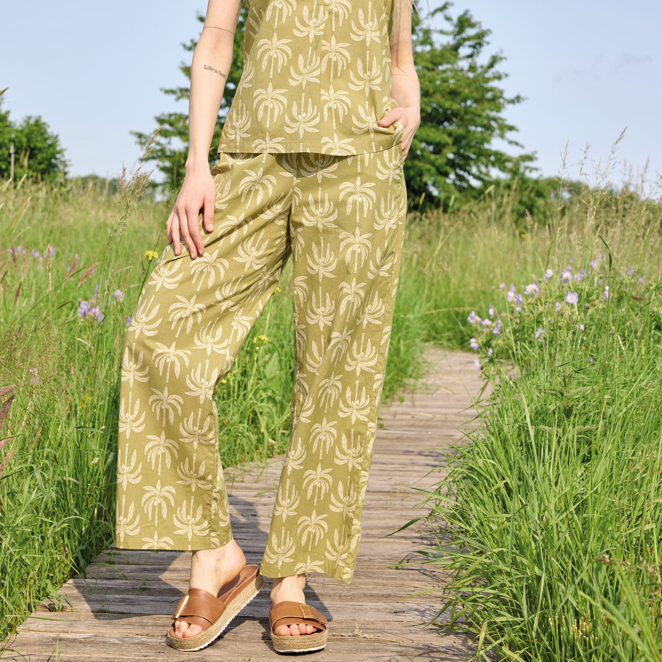 Pantalon imprimé 100% coton bio - MADNESS