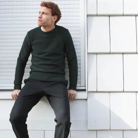 Pull LEONARD en laine mérinos - ADRESSE