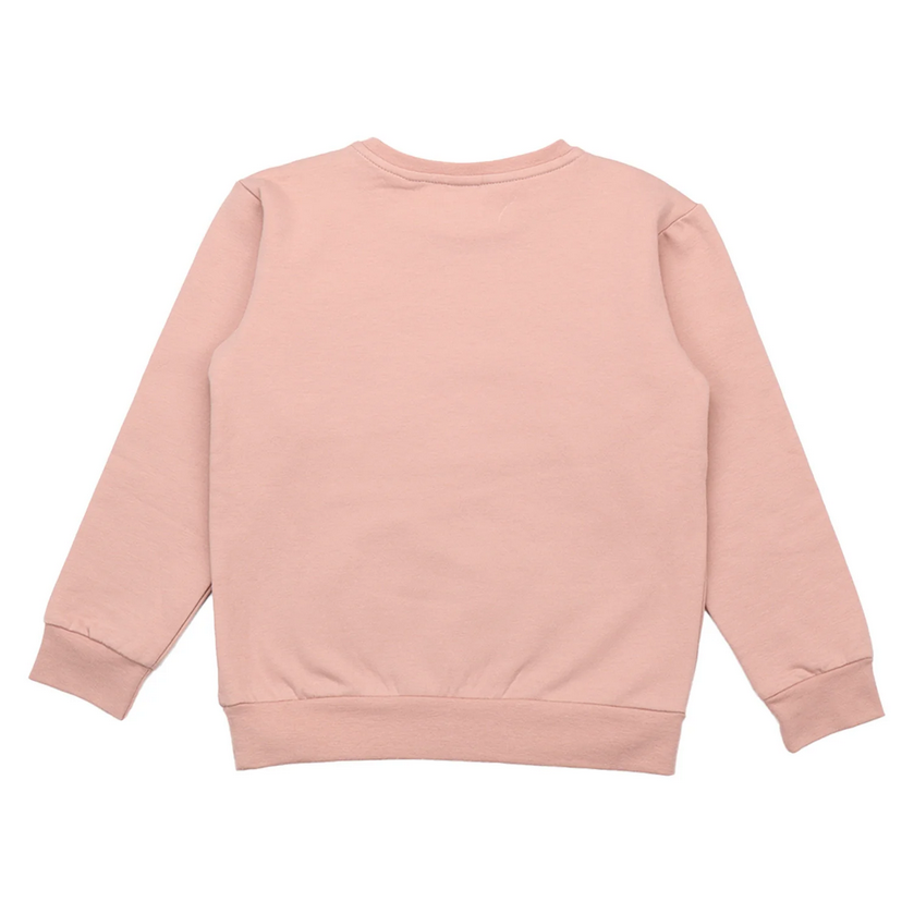 Pull brodé d'une fleur de coton - WALKIDDY