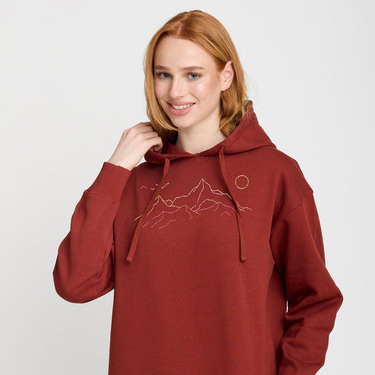 Sweat à capuche montagne - GREENBOMB