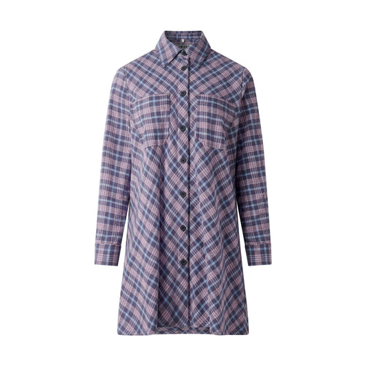 Robe chemise en 100% flanelle de coton bio PEARL - KOMODO