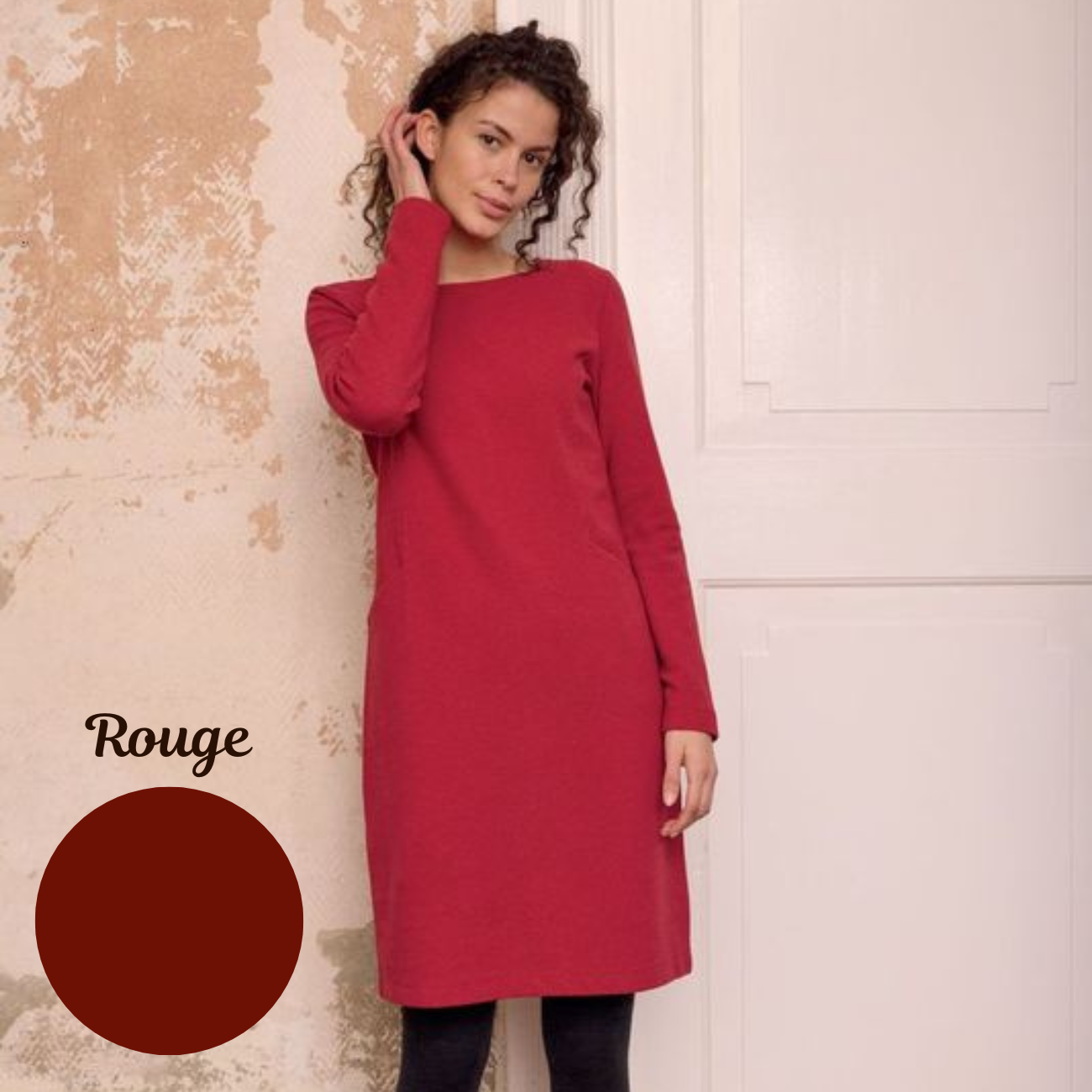 Robe unie avec poches POP-CORN - MADNESS