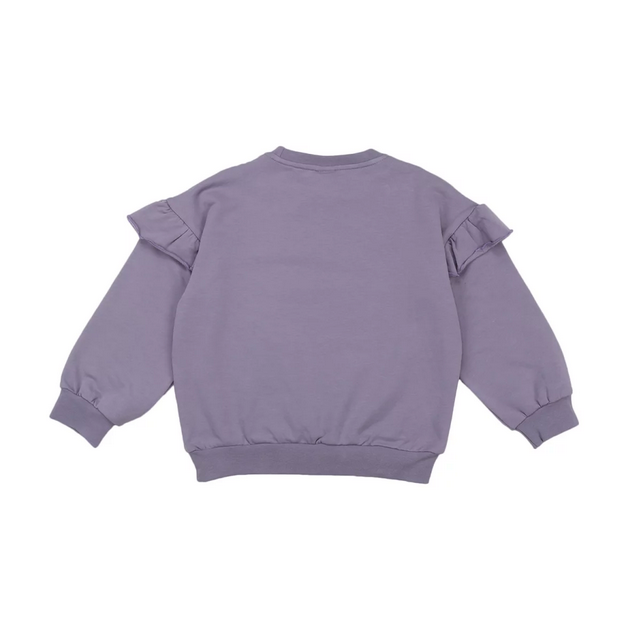 Lila - Pull manches volantées - WALKIDDY