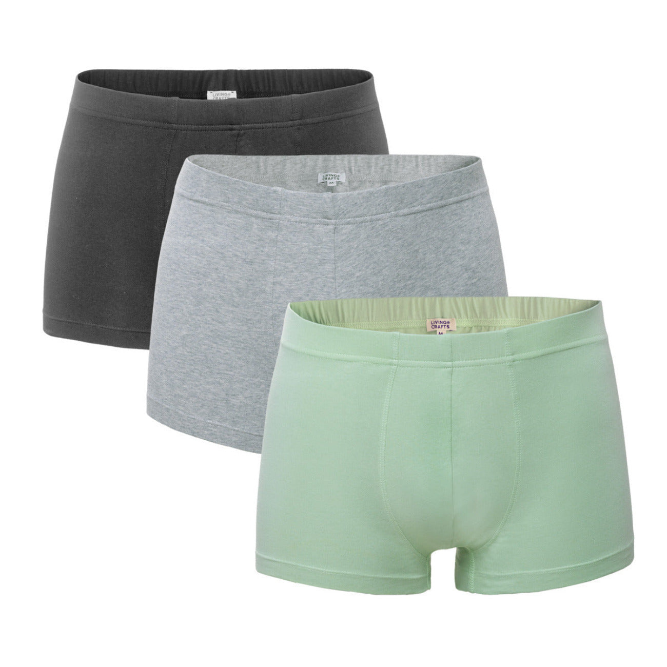 Trio de boxer SAGON en coton - LIVING CRAFTS