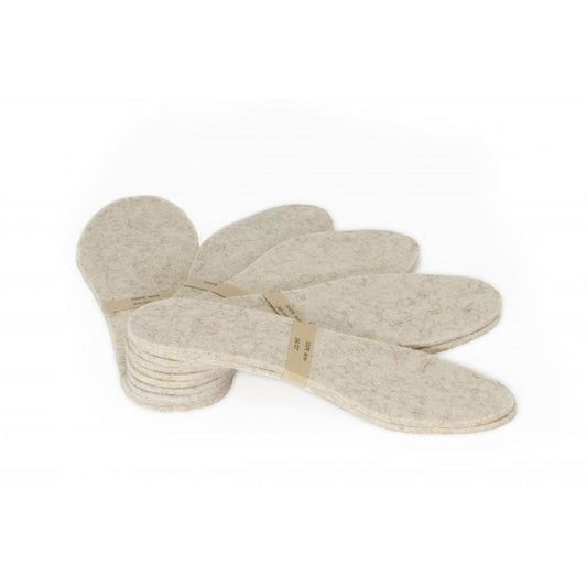 Semelles pure laine feutrées - HEID DE FRENAY