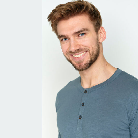 T-shirt STRONG col boutonné - GREENBOMB