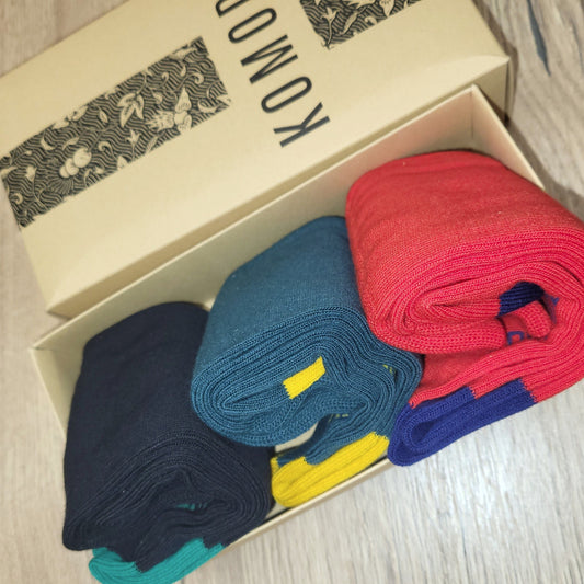 Trio de chaussettes en coton - KOMODO