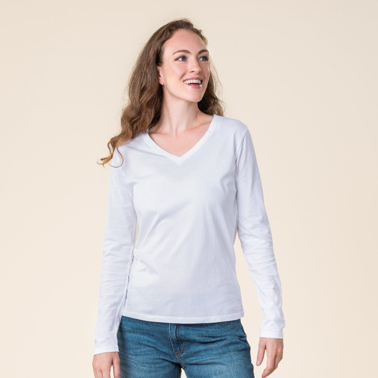 T-shirt à manches longues TARANA 100% coton bio - LIVING CRAFTS