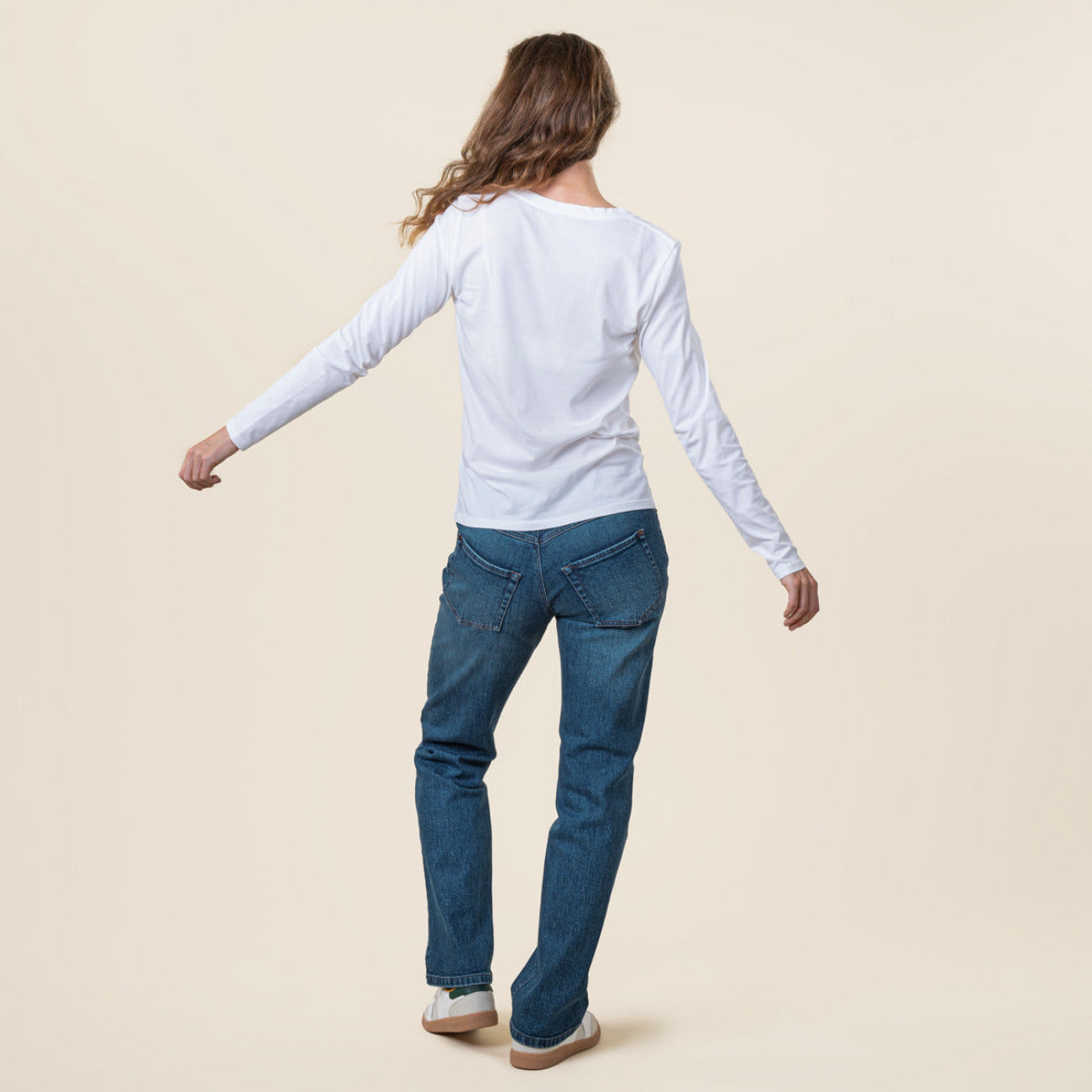 T-shirt à manches longues TARANA 100% coton bio - LIVING CRAFTS