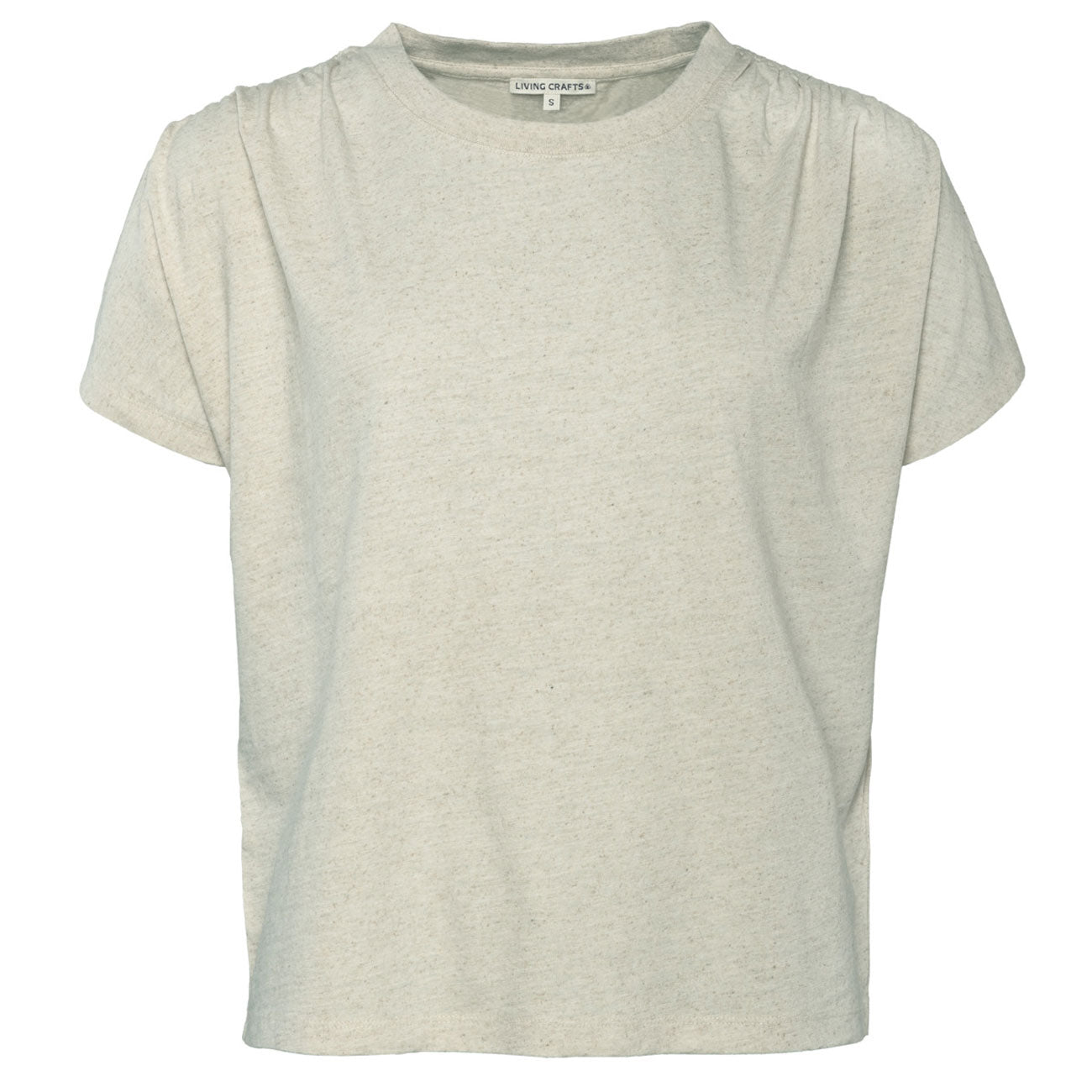 T-shirt TOLA en coton bio et lin - LIVING CRAFTS