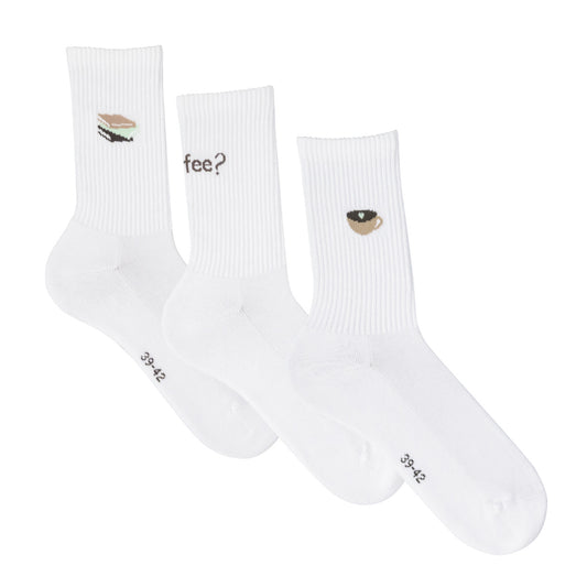 Trio de chaussettes GIONA en coton - LIVING CRAFTS