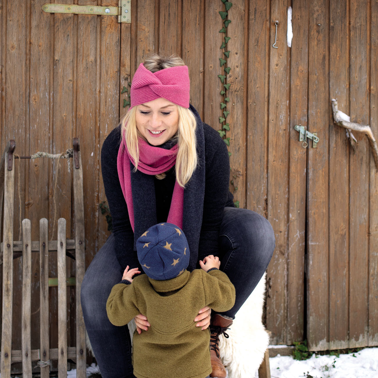 Bandeau laine/cachemire - PURE PURE