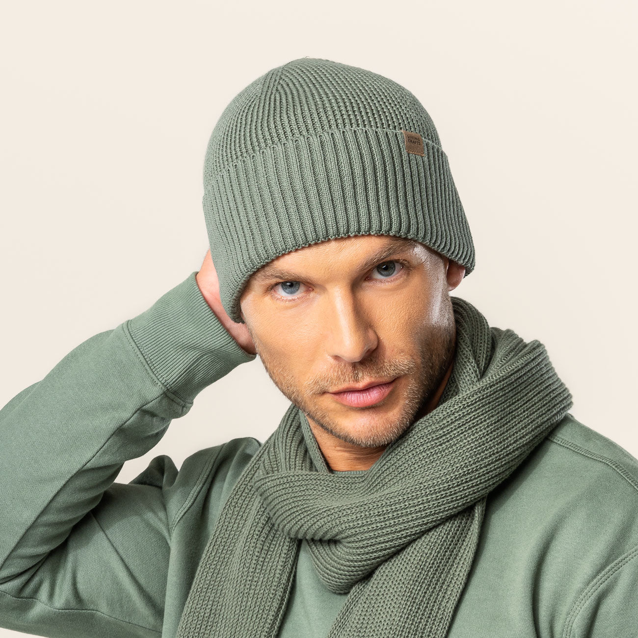 Bonnet NURI 100% coton bio - LIVING CRAFTS