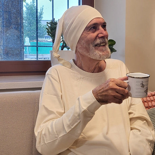 Bonnet de nuit laine et soie - ENGEL