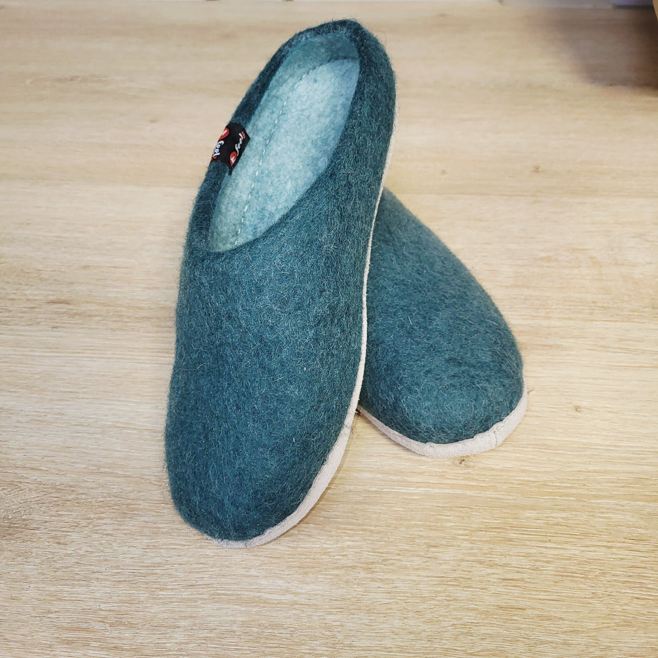 Chaussons pour adulte en laine feutrée - NATURSTYLE