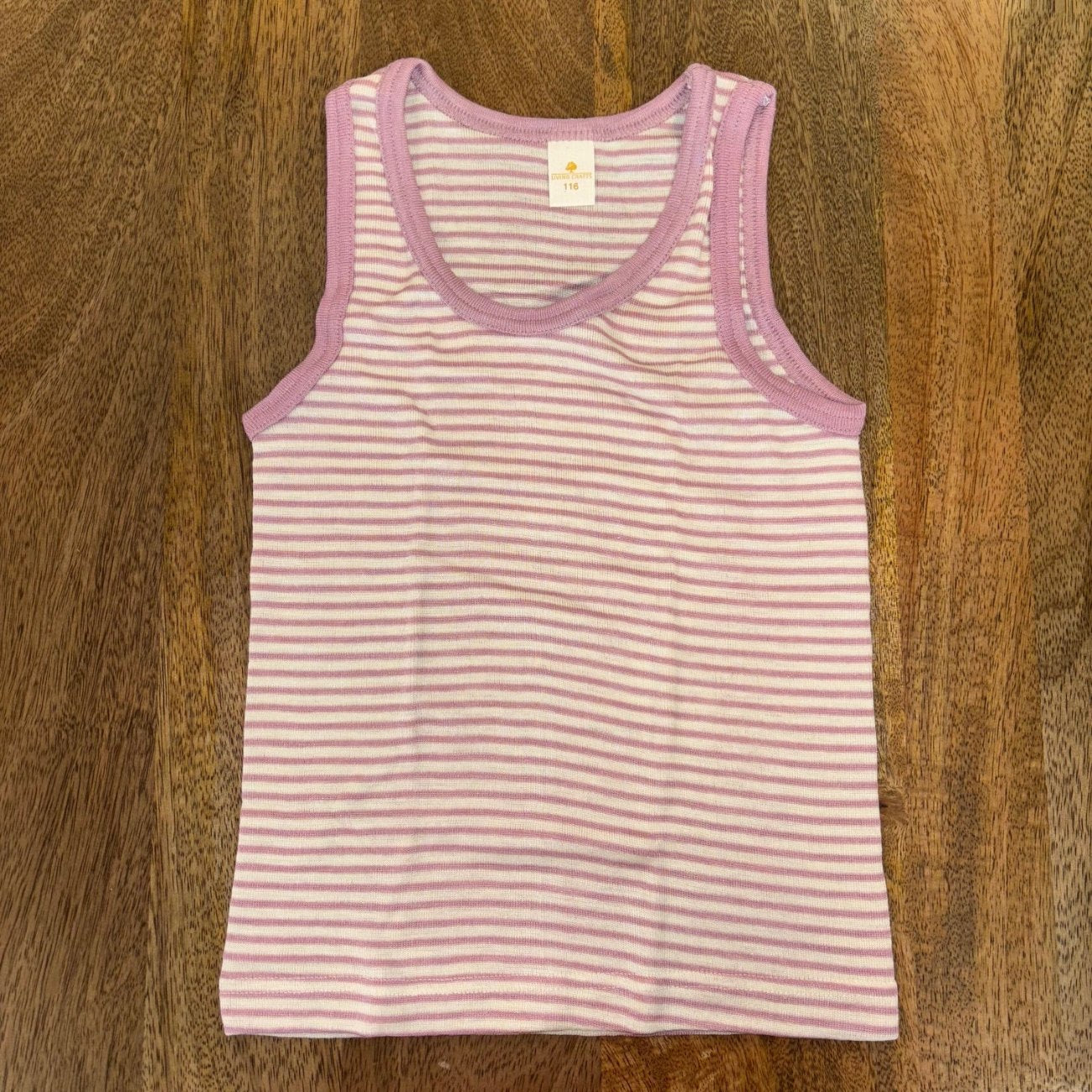 Débardeur laine et soie pour enfant - LIVING CRAFTS