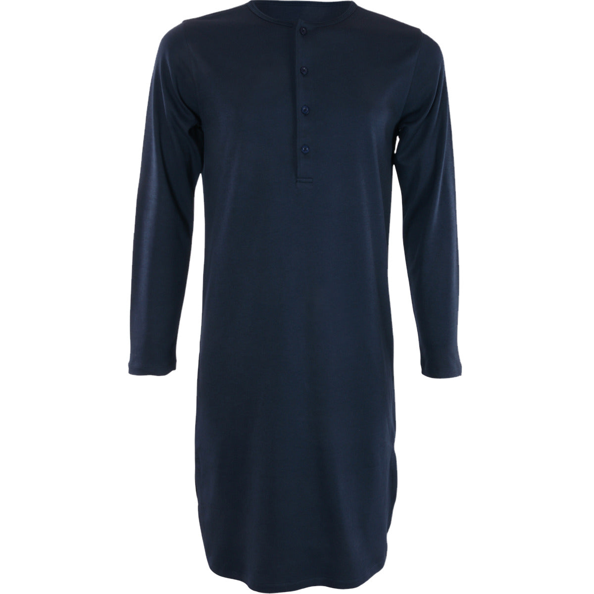 Chemise de nuit boutonnée DOMINIQUE en coton bio - LIVING CRAFTS