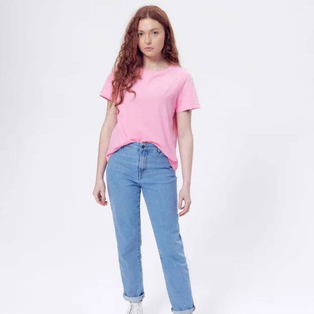 T-shirt COLORS en coton pour femme - LA GENTLE FACTORY