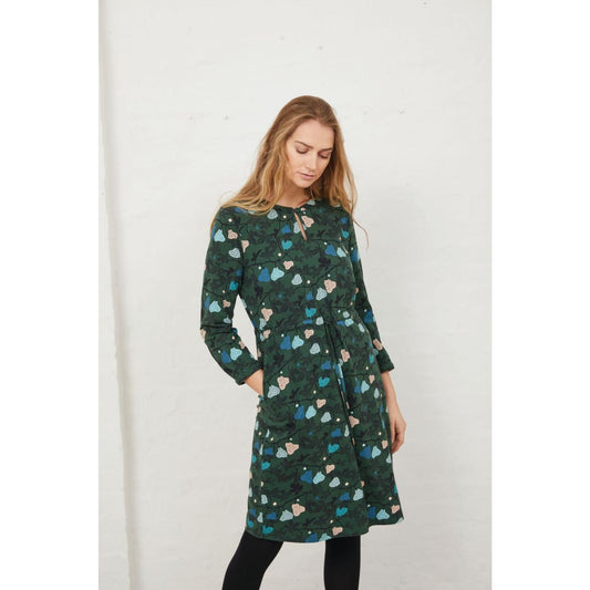 Robe verte imprimé en Coton - MADNESS