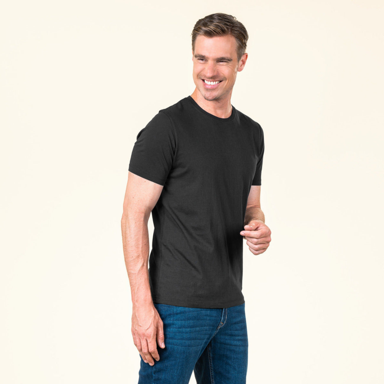 T-shirt lot de 2 TAWIN 100% coton bio - LIVING CRAFTS