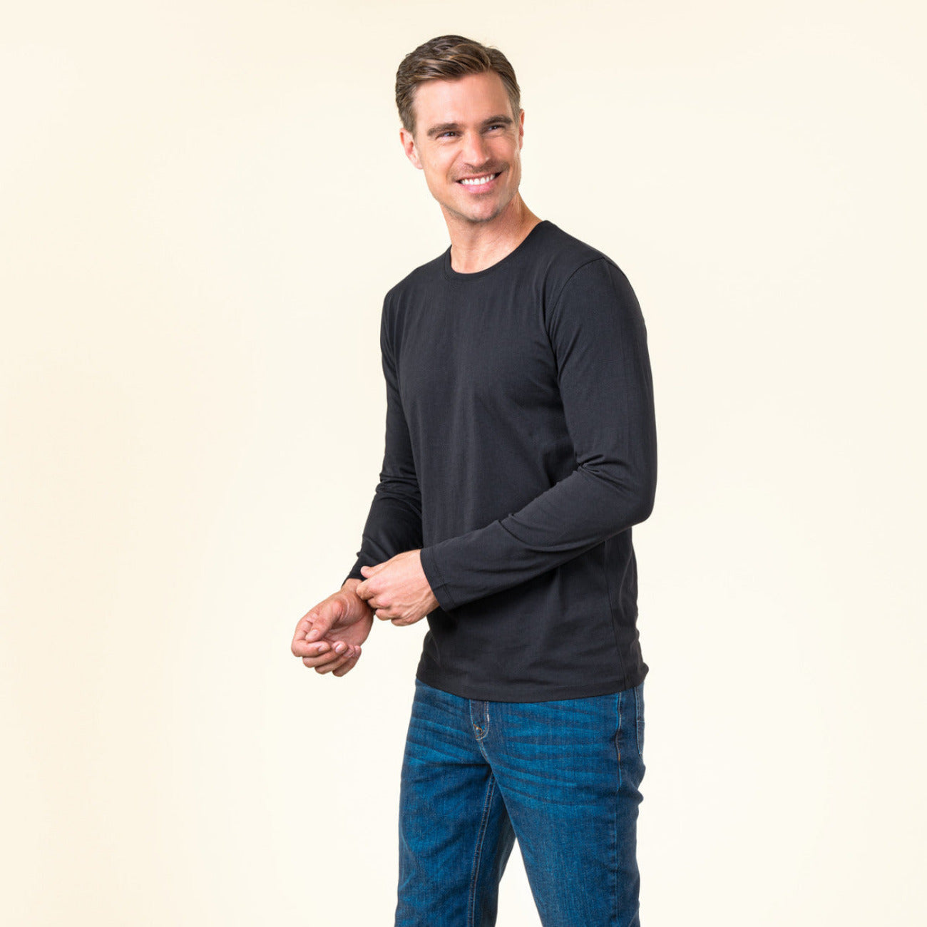 T-shirt manches longues TERIK en coton bio - LIVING CRAFTS