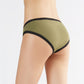 Slip en coton bio avec dentelle contrastée - ALBERO NATUR