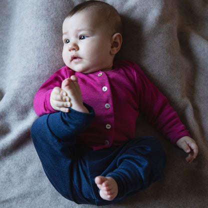 Pantalon confort bébé laine et soie - ENGEL