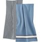 Duo Torchons DELHI en coton bio - LIVING CRAFTS