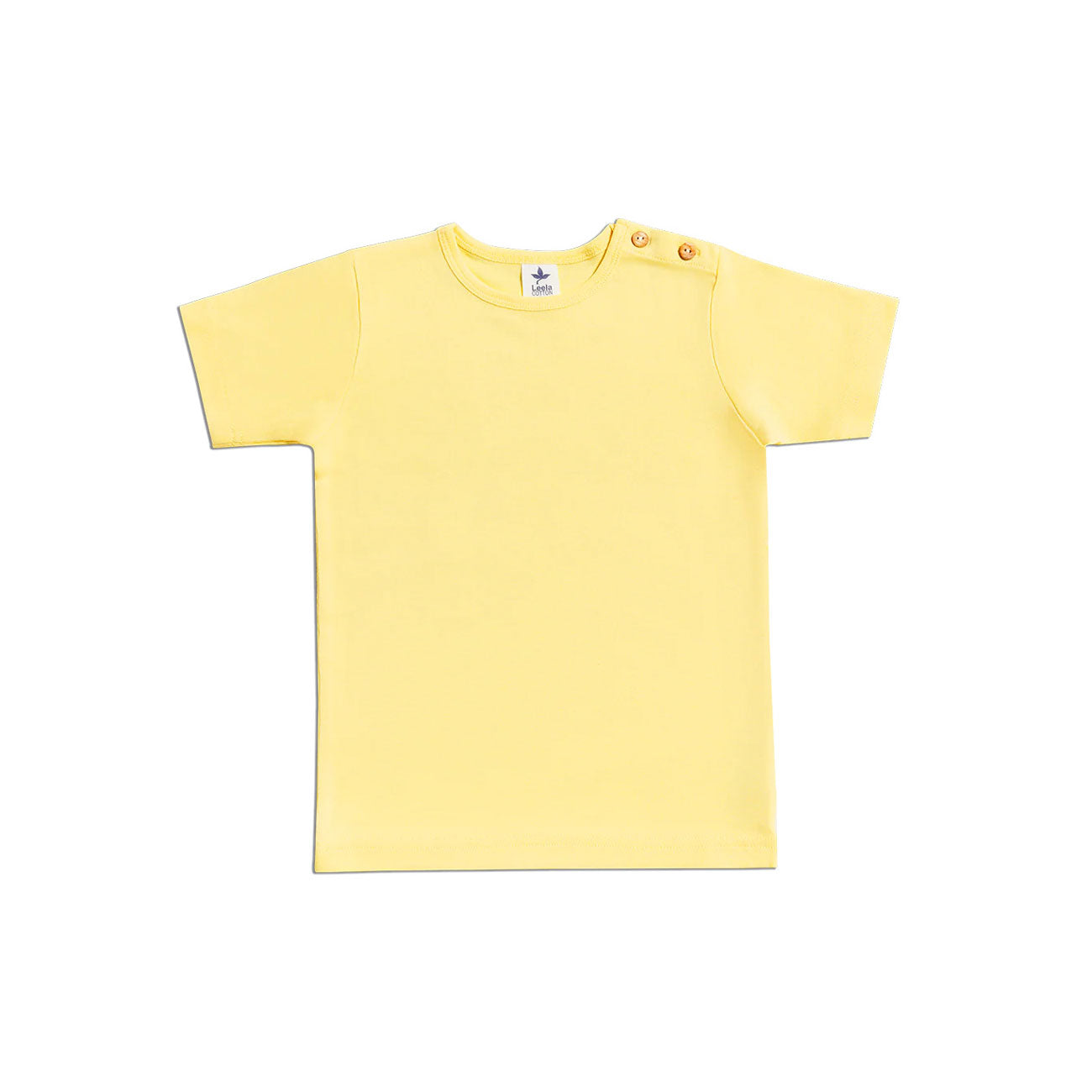 T-Shirt bébé manches courtes 100% coton bio - LEELA COTTON