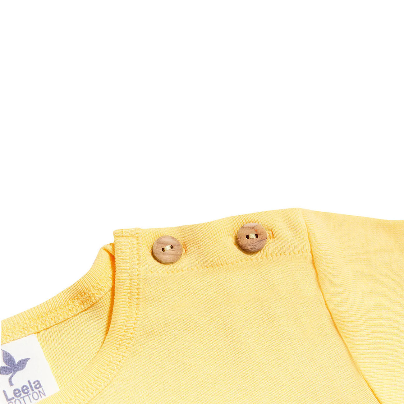 T-Shirt bébé manches courtes 100% coton bio - LEELA COTTON