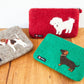 Pochette Teckel en laine feutrée - NATURASTYLE