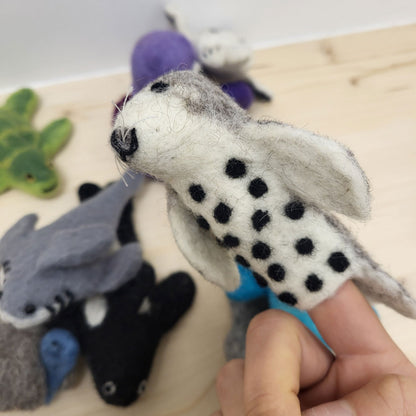 Marionnette à doigt en laine feutrée – NATURSTYLE