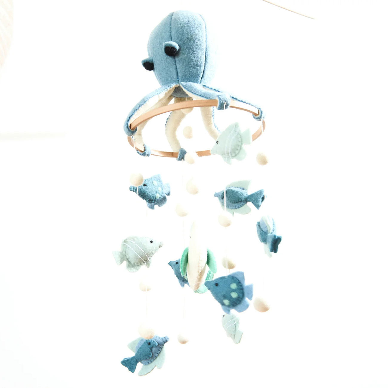Mobile en laine pour bébé - NATURSTYLE