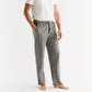 Pantalon à carreaux pour homme 100% coton biologique - ALBERO NATUR