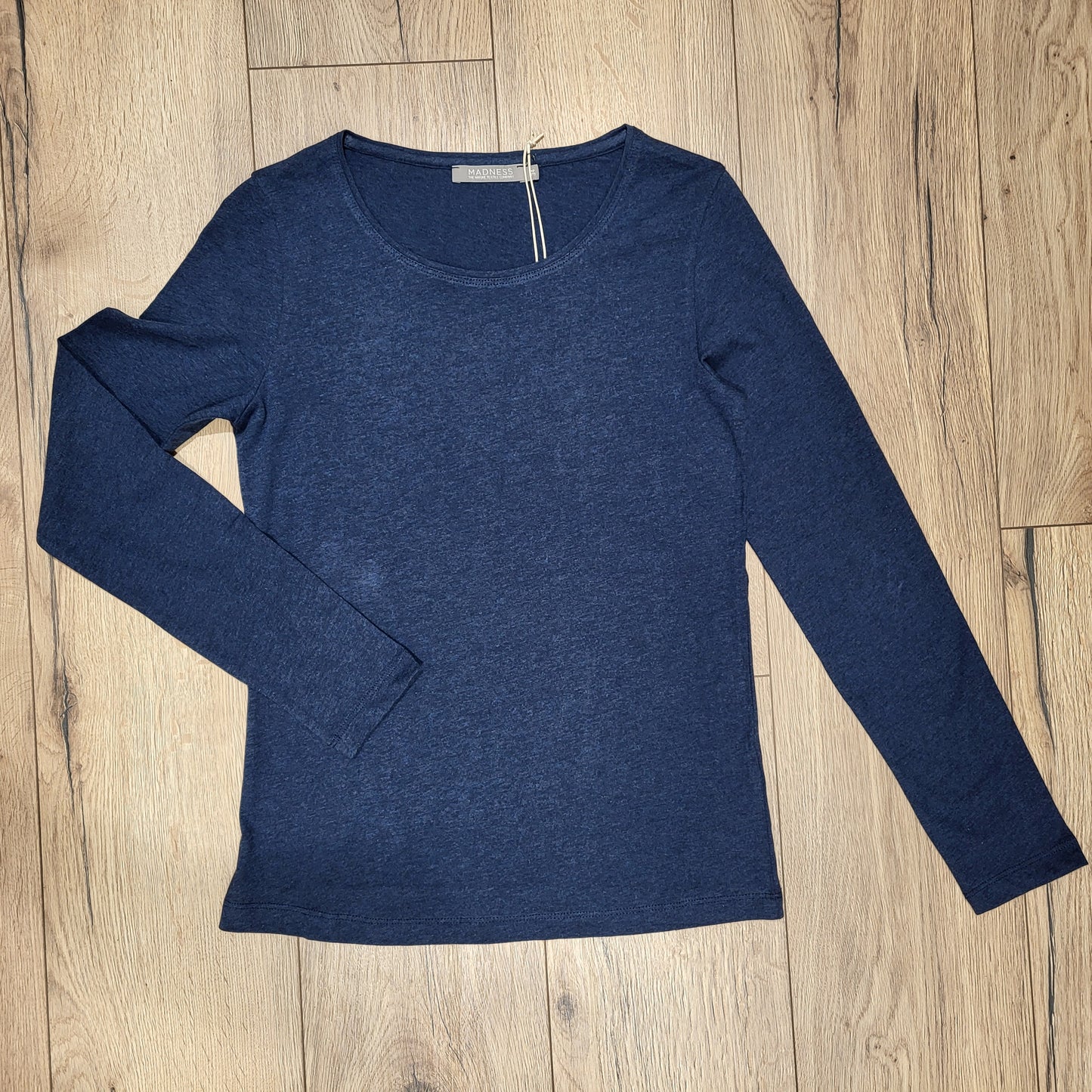 T-shirt basic manches longues 100% coton bio - MADNESS