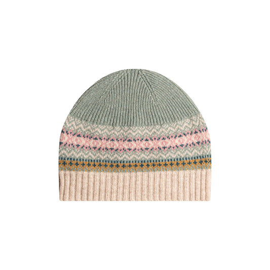 Bonnet ALPINE en jacquard 100% laine mérinos - ERIBE