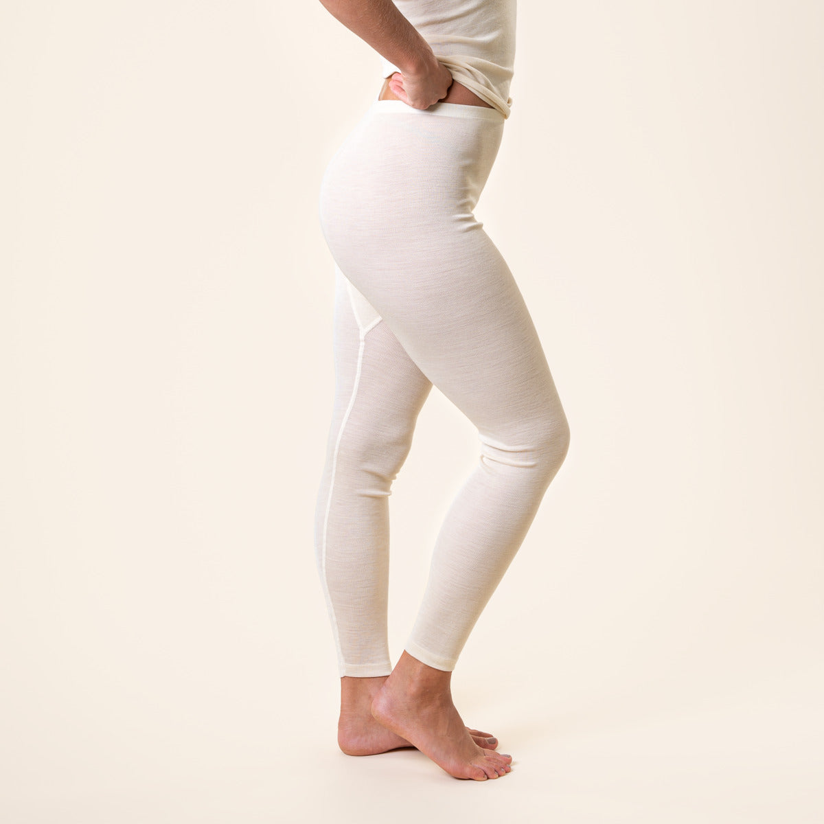 Legging FENJA 70% Laine 30% Soie - LIVING CRAFTS