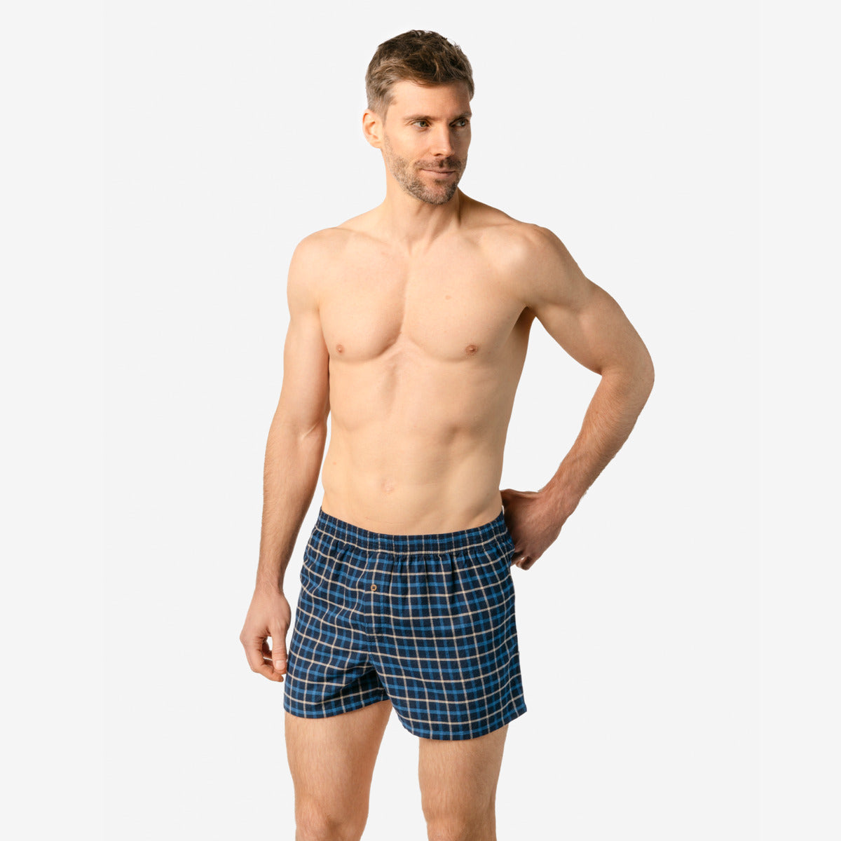 Duo de boxer BORIS 100% coton bio - LIVING CRAFTS