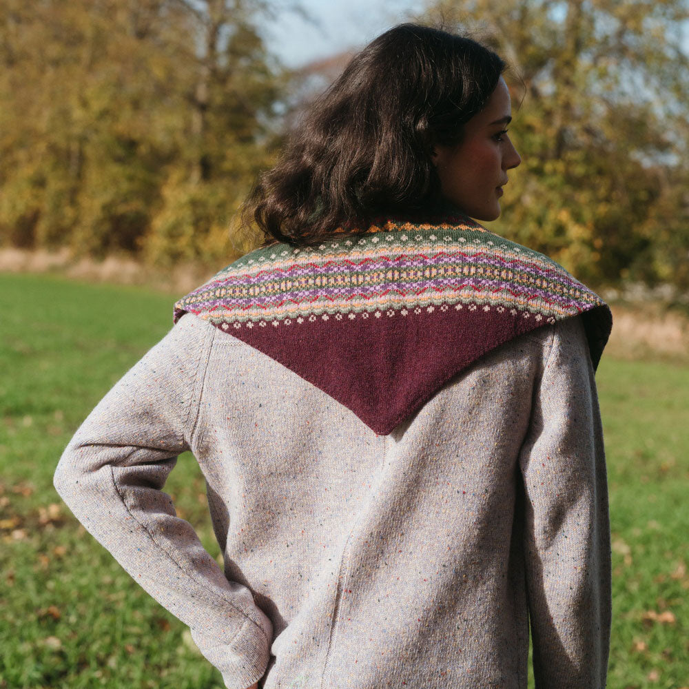 Châle FAIRISLE 100% Laine mérinos - ERIBE