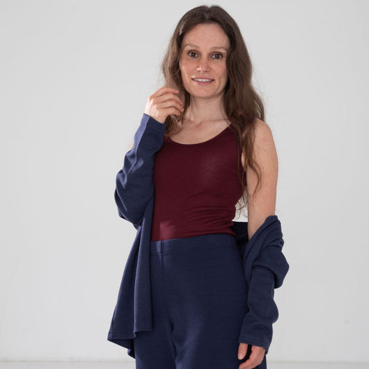 Débardeur femme 70% Laine 30% Soie - ENGEL