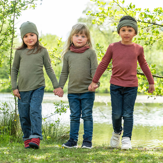 Bonnet en laine et soie bébé et enfant - ENGEL
