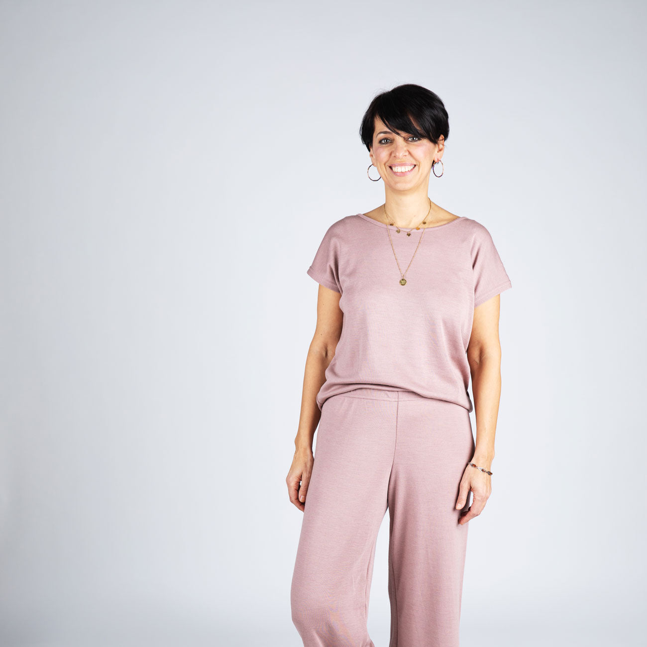 Top femme en laine et soie - ENGEL