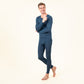 Maillot HARVEY manches longues en laine et soie - LIVING CRAFTS