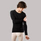 Maillot HARVEY manches longues en laine et soie - LIVING CRAFTS