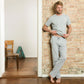 Pantalon détente homme CASUAL 100% coton bio - LIVING CRAFTS