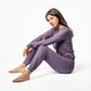 pyjama femme coton bio violet Living Crafts 
Hiver 25/26